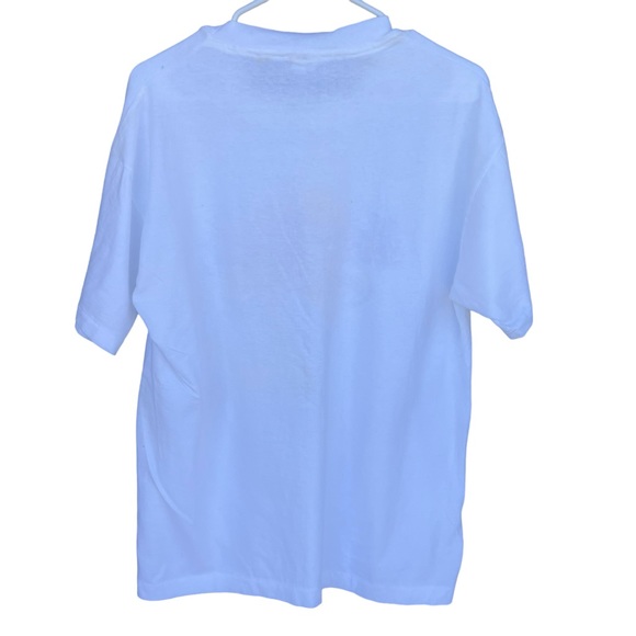 90s Hard Rock Café Houston Graphic Tee Shirt Men L USA MADE Western Texas Travel - Picture 6 of 7